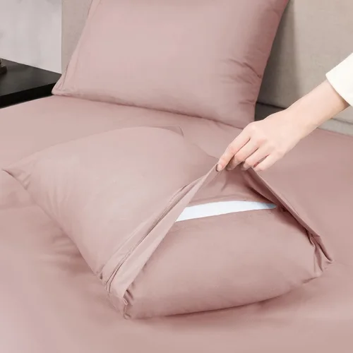 Miniatura 4 de Mejoroom - Juego de sábanas tamaño Queen, sábanas y fundas de almohada de lujo para hoteles de 1800 hilos, sábana bajera con bolsillos profundos