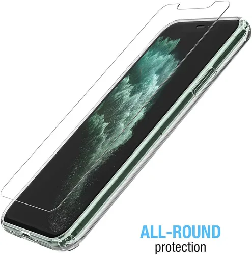 Miniatura 7 de Funda para iPhone 11 Pro Max con 2 protectores de pantalla de vidrio [protección completa] - Transparente