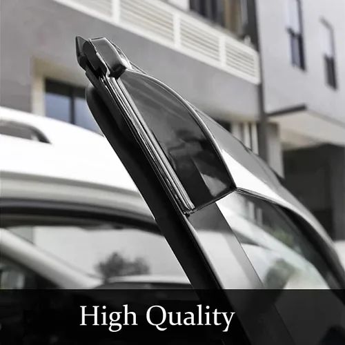 Miniatura 9 de 94117 Deflector de ventilación de viento para ventana lateral, 4 unidades de protector de lluvia de humo oscuro para Jeep Commander 2006-2010