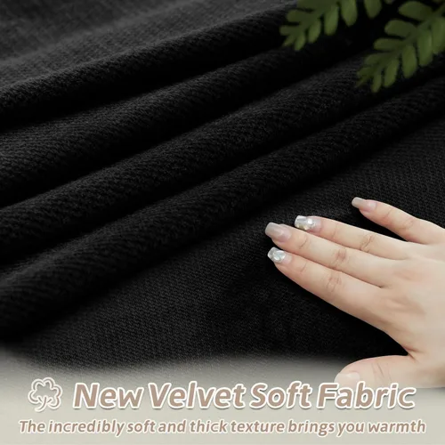 Miniatura 513 de Arfntevss Fundas de sofá seccional reclinable de terciopelo, Funda de sofá seccional de esquina para sofá reclinable, Funda elástica suave