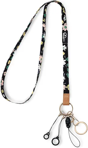 Miniatura 19 de WK IEASON Correa para el cuello con cordón, llavero para identificación, llavero, tarjeta, teléfono, cámara, soporte para bolígrafos Correa