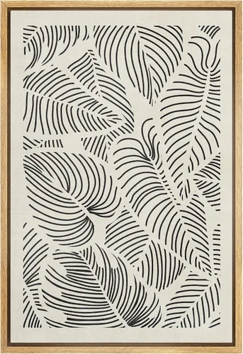 Miniatura 19 de IDEA4WALL Lienzo enmarcado para pared, acuarela pastel, cordillera, valle, ilustraciones abstractas, naturaleza, arte moderno, bohemio, decorativo