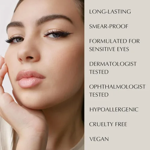 Miniatura 6 de Xtreme Lashes GlideLiner - Lápiz de ojos de larga duración con sacapuntas, cereza negra, 0.04 onzas, maquillaje impermeable, fórmula de gel