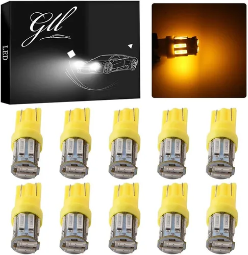Focos ledes de reemplazo de Grandview, focos de luz blanca, 350 lúmenes, focos para luces traseras, delanteras, de Marcador lateral, de placa de