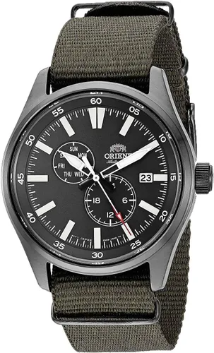 Miniatura 5 de Orient Reloj de campo automático japonés de acero inoxidable para hombre