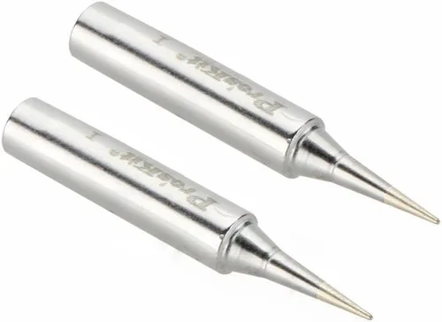 Miniatura 4 de 2 unids ProsKit 5SI-216N-I punta de soldadura afilada cabeza reemplazo para SS-216/217 cabeza de soldadura