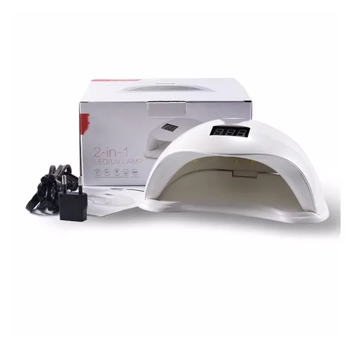 Miniatura 5 de Lámpara LED UV de 48 W, 24 luces LED para manicura, secado de uñas, lámpara de esmalte de uñas, 30 s/60 s/doble potencia, herramienta de manicura