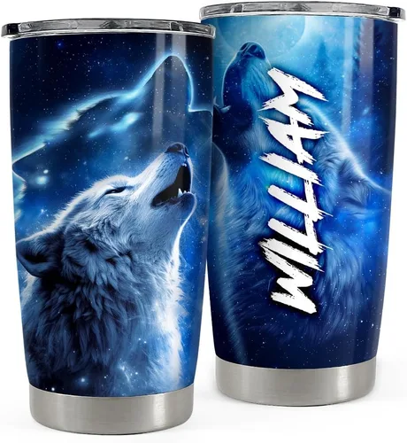 Miniatura 20 de SANDJEST Taza personalizada para mejores amigas de 20oz y 30oz con tapa - Regalo para mejores amigas, mujeres, niñas, hermana - Navidad, cumpleaños