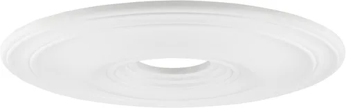 Miniatura 3 de Livex Lighting 8219-03 Medallón de techo, blanco