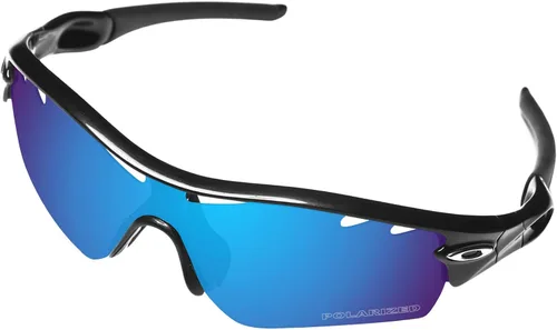 Miniatura 2 de BroLizard - Lente polarizada de repuesto para gafas de sol Oakley Radar Path ventiladas, azul