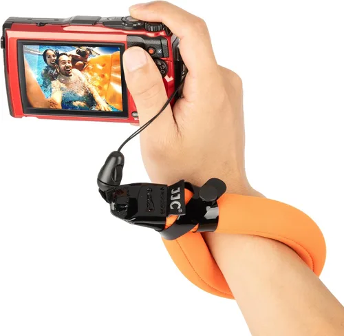 Miniatura 10 de JJC Correa de flotador impermeable para cámara compatible con Olympus TG-6 TG-5 TG-4 Nikon W300 W100 Canon D30 Fuji XP140 XP130 XP90 XP80 y teléfono