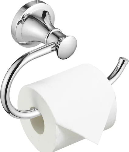 Miniatura 10 de BESy Soporte de papel higiénico de bronce aceitado con aceite, accesorios de baño de bronce aceitado, colgador de papel higiénico, montado