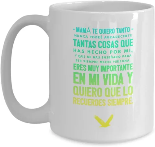 Taza de Café Regalo para Mama Vaso, taza de café divertidas, tazas personalizadas, taza de café inspiradoras, taza con mensajes positivos.