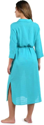 Miniatura 59 de La Blanca Vestido midi para cubrir el traje de baño para mujer