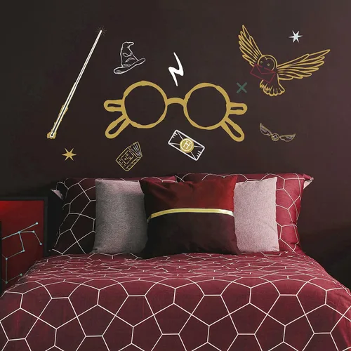 Miniatura 3 de RoomMates Harry Potter Glasses - Vinilo adhesivo gigante para pared, vinilo
