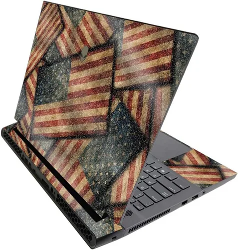 Miniatura 579 de MightySkins - Skin brillante con purpurina para Alienware M17 R3 (2020) y M17 R4 (2021) - Diversión de los años 90 Acabado duradero con purpurina
