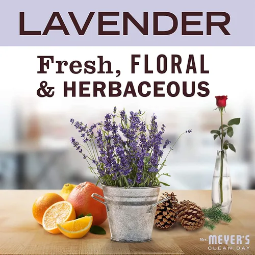 Miniatura 114 de Mrs. Meyer’s Clean Day - Detergente líquido para platos, aroma a lavanda, botella de 16 oz