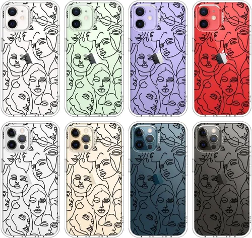 Miniatura 3 de MOSNOVO - Funda para iPhone 12/12 Pro, protección Buffertech de grado militar contra caídas (6.6 pies), antidesprendimiento, poliuretano Transparente