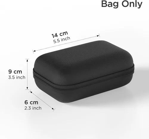 Miniatura 2 de SUPVAN Funda protectora de nailon para etiquetadora y cintas E10, resistente al agua, a prueba de golpes, resistente a los arañazos, para disco duro