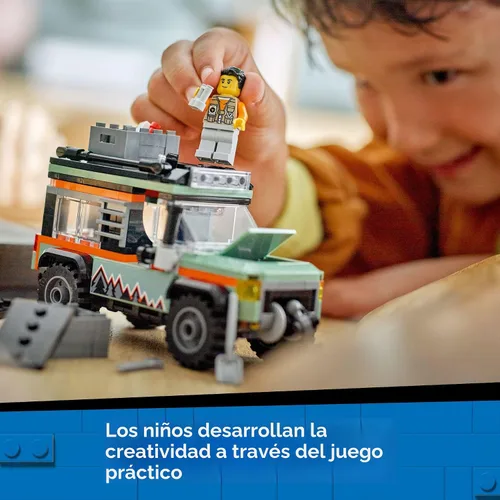 Miniatura 5 de LEGO City Off-Road - Camión de montaña de juguete 4x4 – Juego de juguetes de construcción para niños, niños y niñas, a partir de 6 años – Idea