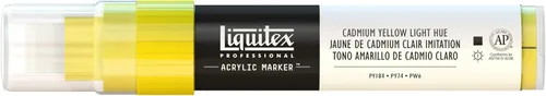 Miniatura 89 de Rotuladores de pintura Liquitex Professional, de punta ancha, Verde fosforescente, 8mm Verde fluorescente