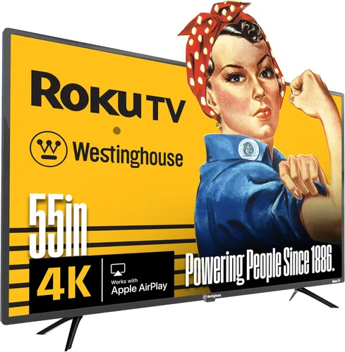 Miniatura 12 de Westinghouse Roku TV - Smart TV de 43 Pulgadas, Televisión 4K UHD con Conectividad Wi-Fi y Aplicación Móvil, Pantalla Plana, Bluetooth, Compatible