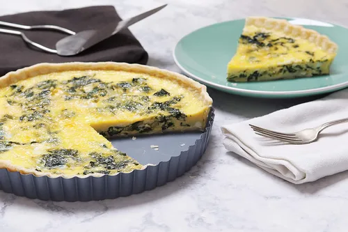 Miniatura 4 de Fox Run Molde antiadherente para tartas de 9.5 pulgadas, molde para quiche con fondo extraíble