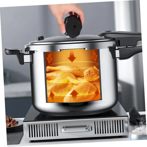 Miniatura 7 de UKCOCO 2 pomos de repuesto para tapa de olla a presión, resistente al desgaste, compatible con cocinas, diseño seguro y atractivo