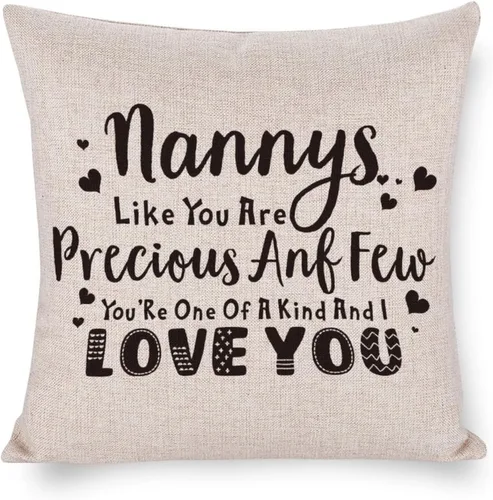 Miniatura 10 de Fundas de almohada de 16 x 16 pulgadas, decoración de granja con texto en inglés "My Happily Ever After Grandmother", fundas de cojín para el hogar