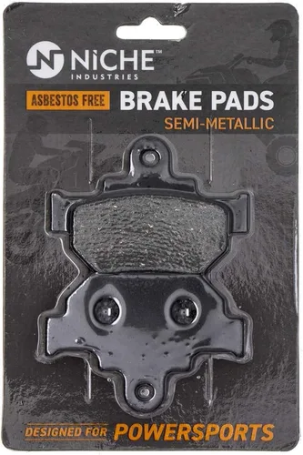 NICHE Juego Pastillas de Freno para Suzuki Boulevard GZ250 Savage 650 59100-26870 Delanteras Semimetálicas