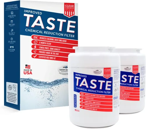 Miniatura 7 de Clear Choice CLCH102 Compatible para MWF Filtro de agua para refrigerador GE MWF Filtro de nevera, NSF/ANSI 42