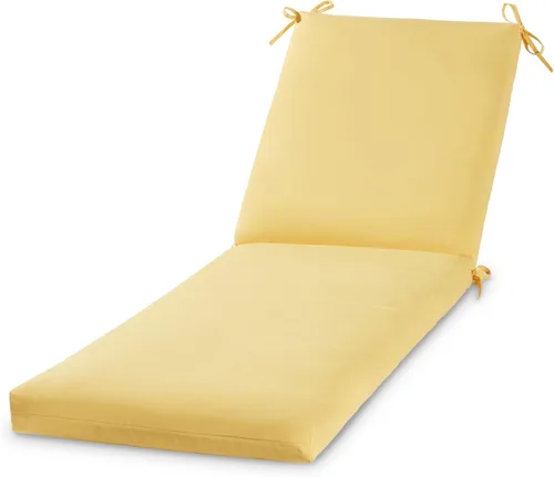 Miniatura 50 de Cojín reversible para silla de descanso para exteriores, color blanco tropical