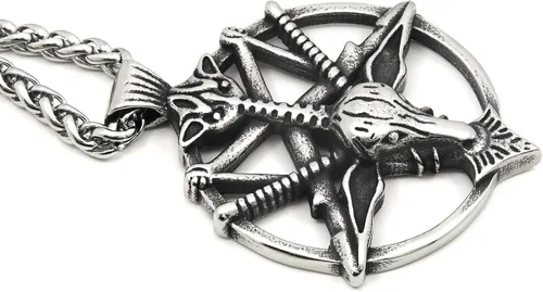 Miniatura 4 de Gungneer Viking Mjolnir Thor Hammer Collar Colgante Con Lobo Bizantino Rey Cadena Oro Mezclado Acero Inoxidable Nórdico Viking Joyería Hombres