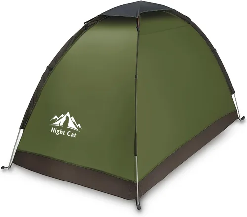 Miniatura 7 de Night Cat Tienda de Campaña para Mochileros para Una o Dos Personas, Liviana, Impermeable, para Acampar, Senderismo, para Adultos, Niños, Scouts