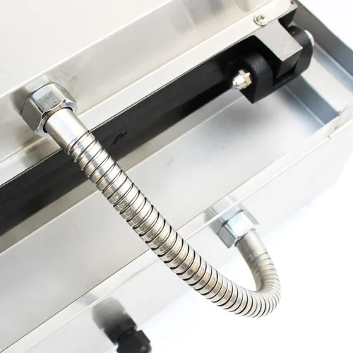Miniatura 9 de Máquina de gofres comercial para hacer waffles, panadero, máquina eléctrica para panadero, máquina de gofres de 3.15 x 2.16 pulgadas, máquina
