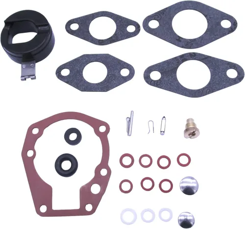 Miniatura 6 de Motor de barco 382045 382046 382047 382049 383052 383067 398532 439071 398514 0439071 Kit de reparación de carburador para Evinrude Johnson OMC BRP
