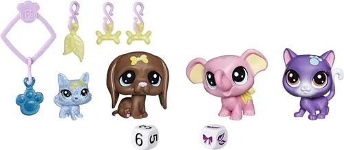 Miniatura 2 de Prechool Games Littlest Pet Shop Lucky Pets Fortune Crew Surprise Pet Toy - Juguete sorpresa para mascotas, más de 150 años para coleccionar, a