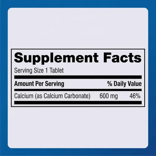 Miniatura 7 de Major Tabletas de calcio de 600 mg - Suplemento de calcio - 150 unidades (1 paquete)