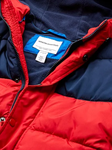 Miniatura 3 de Tienda Essentials Chaqueta acolchada pesada con capucha para bebés, niños pequeños y niños