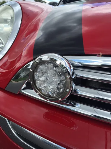 Miniatura 2 de BLINGLIGHTS - Luces LED auxiliares para parrilla compatibles con Mini Cooper y S (todos los años)
