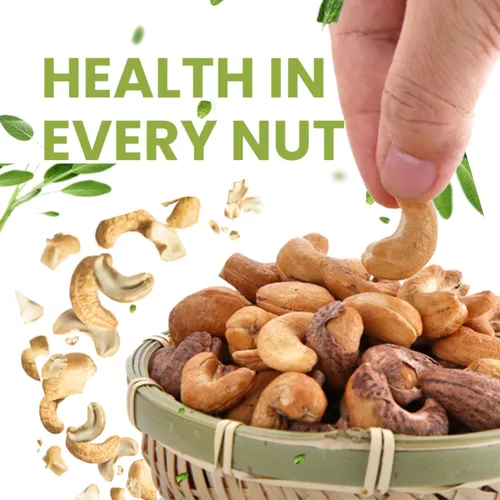 Miniatura 3 de Sano Nueces de anacardos crudos a granel de 50 libras – Anacardos crudos sin sal de origen africano occidental – anacardos frescos y sin tostar