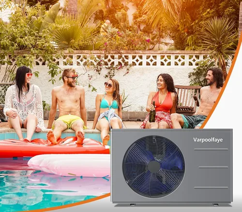 Miniatura 5 de Bomba de calor de piscina de 30,000 BTU - Calentador eléctrico de piscina para piscinas sobre el suelo y enterradas de hasta 8,000 galones