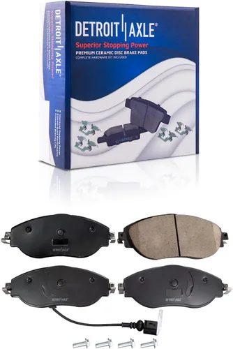 Miniatura 30 de Detroit Axle - Pastillas de Freno para Nissan Altima Sentra 350Z Juke INFINITI G35, Pastillas de Freno Cerámica Delanteras y Traseras Reemplazo