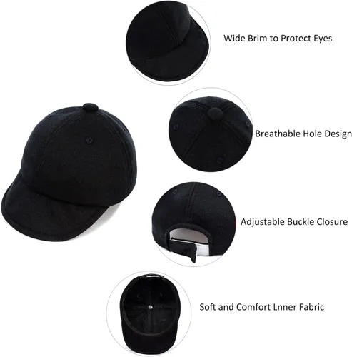 Miniatura 4 de Durio Gorra de béisbol ajustable para bebé, protección solar, suave para recién nacido, gorra de béisbol para bebé