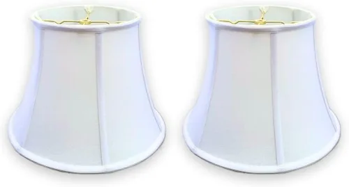 Miniatura 16 de Royal Designs - Pantalla de lámpara, diseño de campana modificada 10 x 16 x 12.5 pulgadas, color beige
