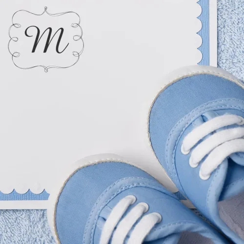 Miniatura 6 de Sello inicial Amaze preentintado PSI, sello de letras de goma personalizado, sello de goma con monograma personalizado, diseño cuadrado