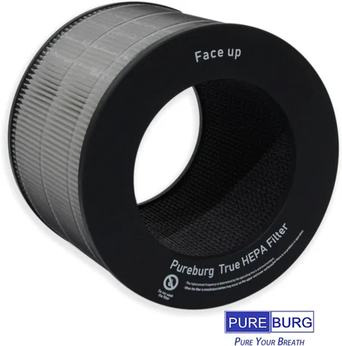 Miniatura 2 de PUREBURG Filtro de repuesto compatible con LG PuriCare AeroTower U9C Series U9CV2B U9CS1C U9CV1C, ventilador purificador de aire, H13 True HEPA