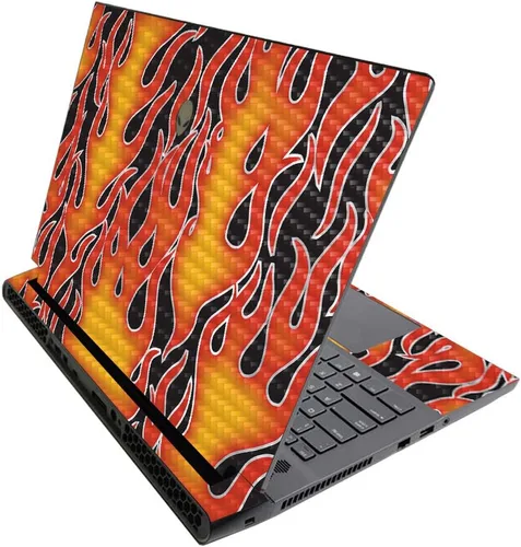 Miniatura 658 de MightySkins - Skin brillante con purpurina para Alienware M17 R3 (2020) y M17 R4 (2021) - Diversión de los años 90 Acabado duradero con purpurina