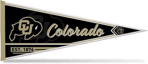 Miniatura 169 de Rico Industries NCAA Banderín Clásico de Fieltro para Decoración de Pared de 12" x 30" - Ideal para Decoración del Hogar/Dormitorio/Cueva de Hombre