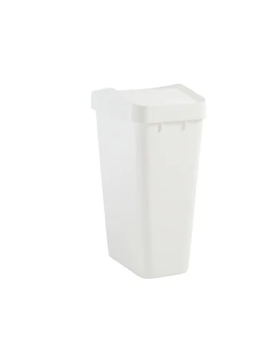 Rubbermaid Contenedor de Basura con Tapa Oscilante para el Hogar y la Cocina, Eliminación de Fácil Acceso y Bote de Basura Delgado y Moderno con
